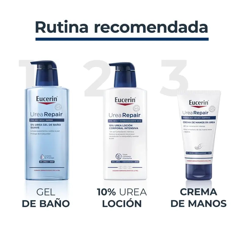Eucerin Gel Douche Douceur 5% Urée, 400 ml