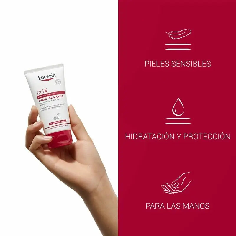 Eucerin Ph5 Crème pour les mains, 75 ml