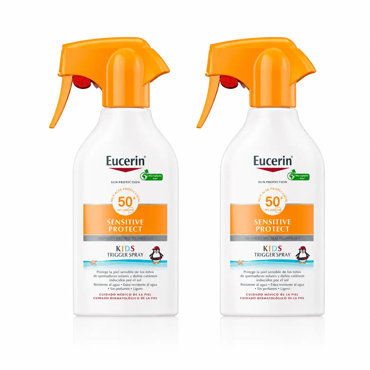 Eucerin Solar Sensitive Protect Kids Spray Fps 50+ 250Ml, pack 2