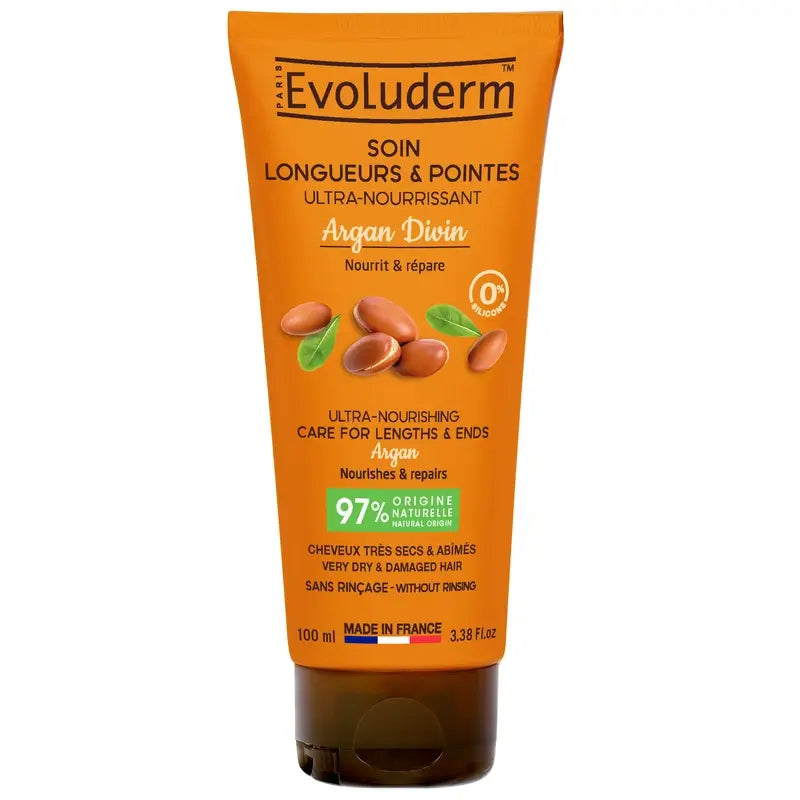 Evoluderm Huile d'argan et beurre de karité, 100 ml