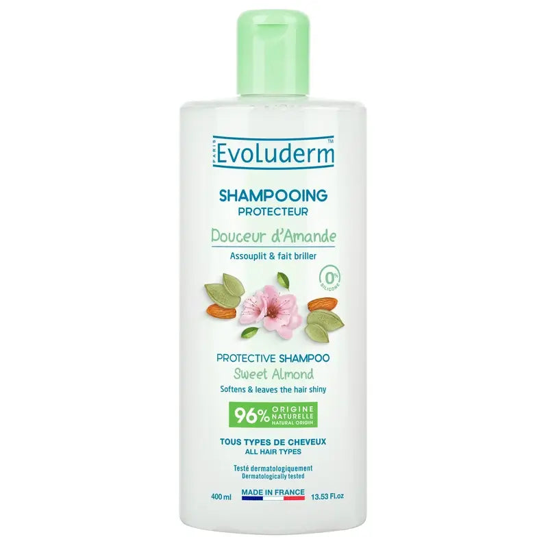 Evoluderm Shampooing à l'amande douce, 400 ml