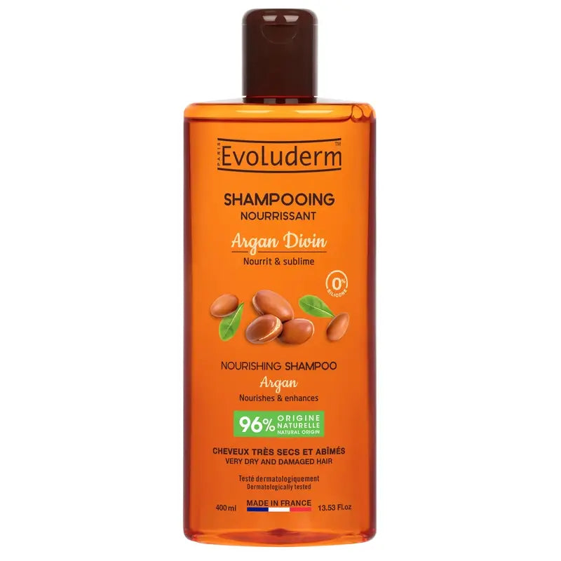Evoluderm Argan Divin Shampooing, 400 ml
