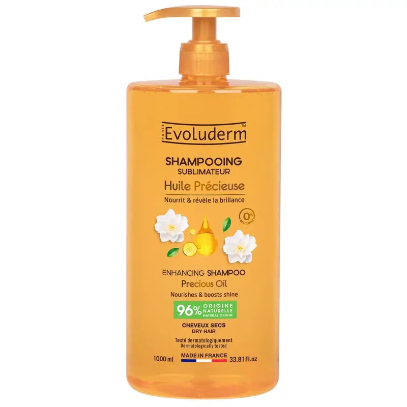 Evoluderm Precious Shampooing Nourrissant, 1000 ml