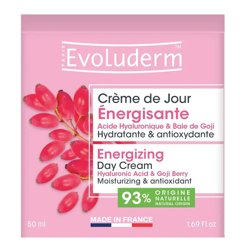 Evoluderm Crème de jour énergisante, 50 ml