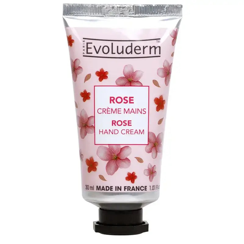 Evoluderm Crème mains à la rose, 30 ml