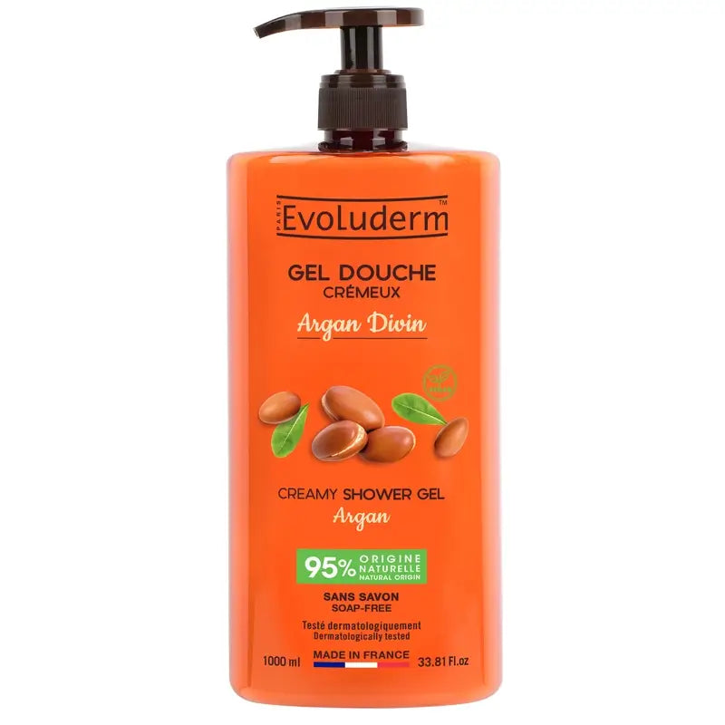 Evoluderm Argan Divin Gel Douche, 1000 ml