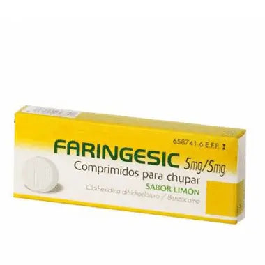 Faringesic 20 Sucking Tablets Lemon
