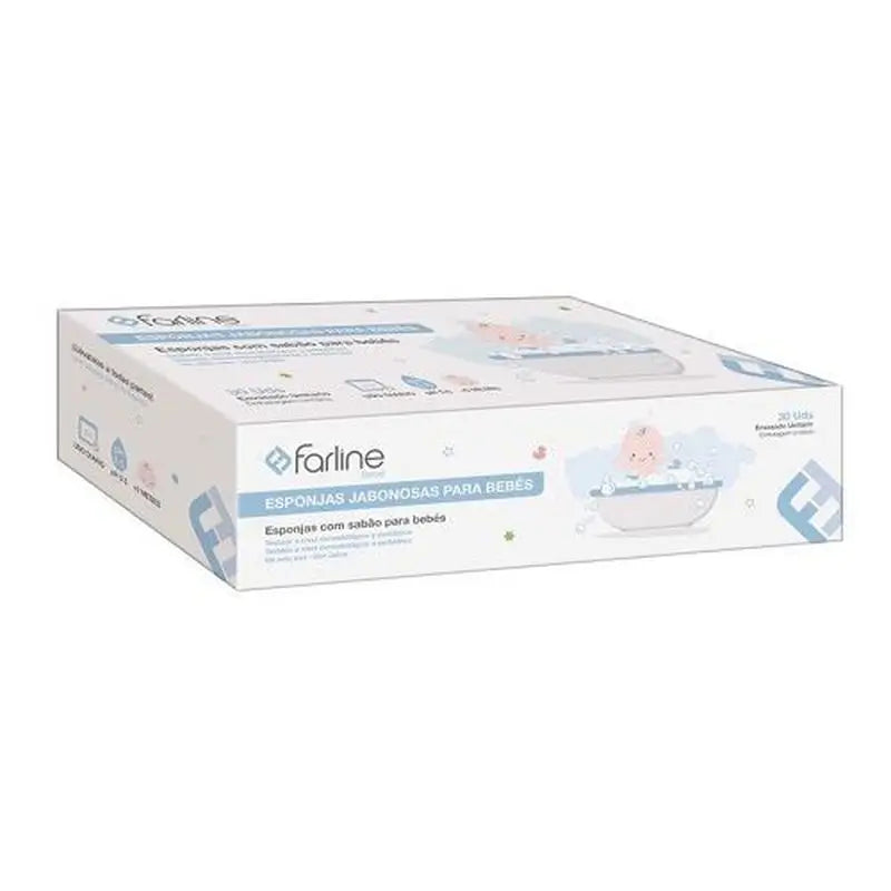 Farline Baby Sponge Soaps, 30 units