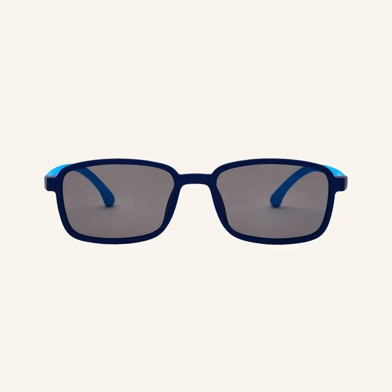Lunettes de soleil polarisées pour enfants Farmamoda, bleu clair et marine, 25 gr