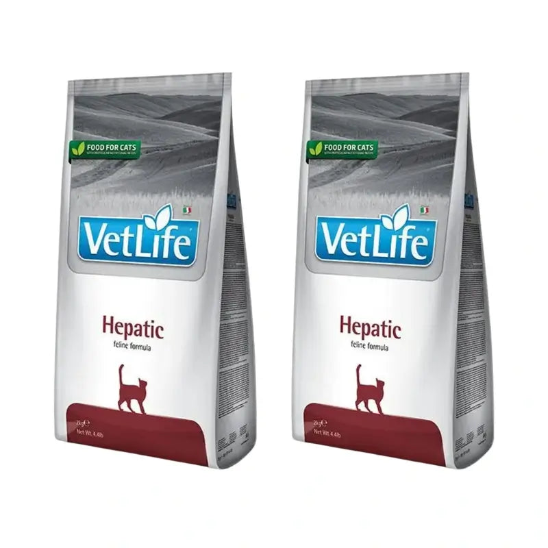 Farmina Vet Life Cat Hepatic 2Kg, Cat Food, Pack Of 2