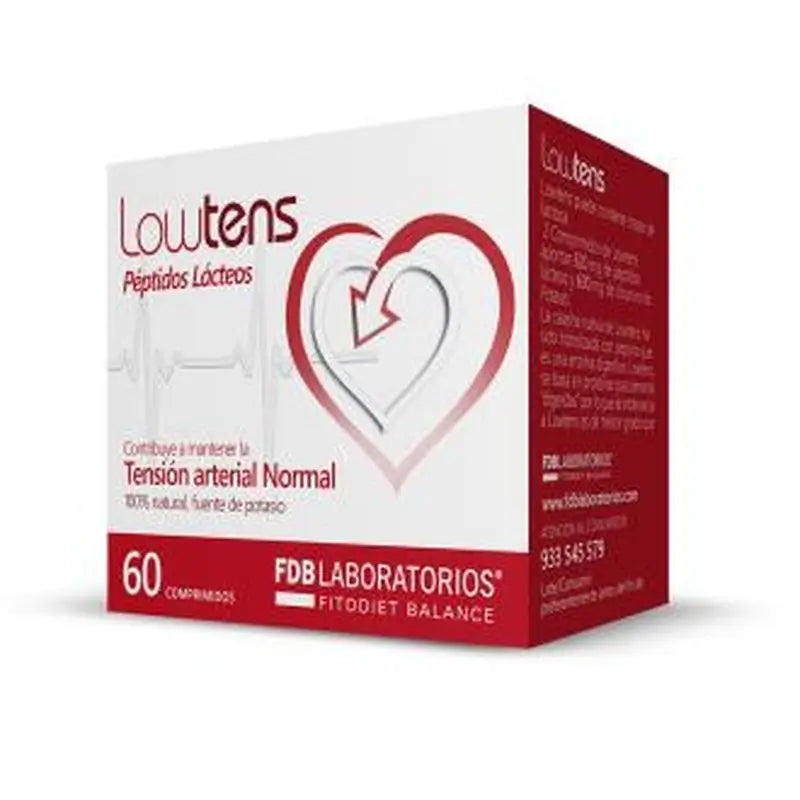 Fdb Lowtens Lactic Peptides 60Comp.