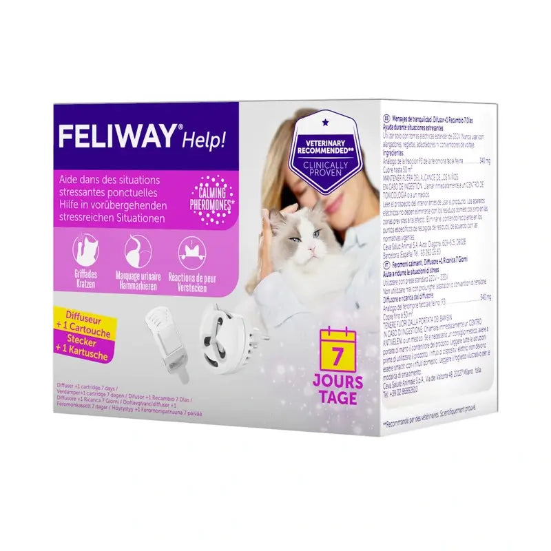 Feliway Help Diffuseur + Recharge
