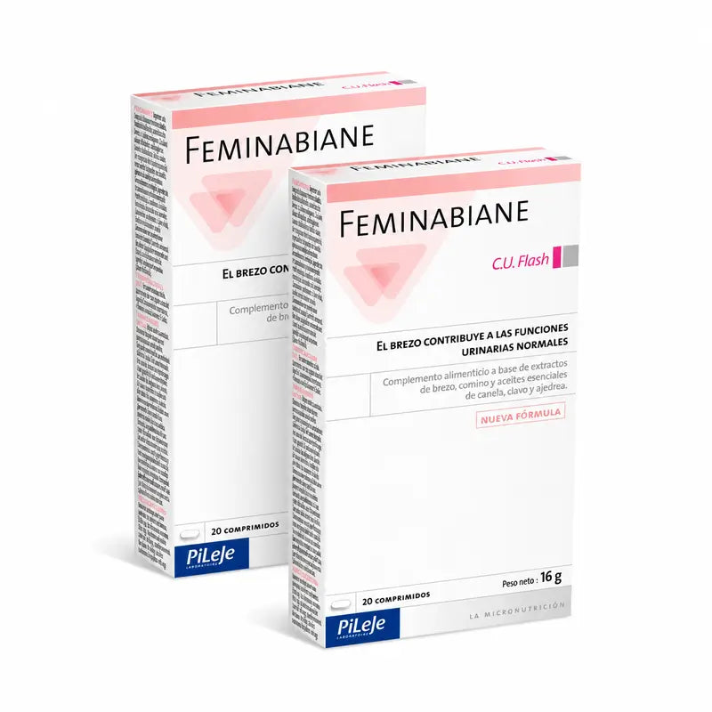 FEMINABIANE C.U. FLASH, boîte de 2 x 20 comprimés