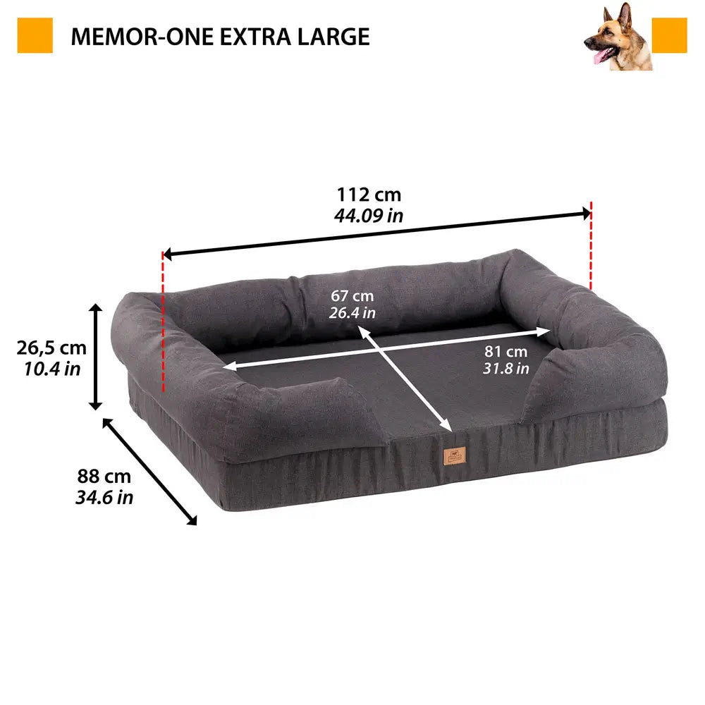 Ferplast Viscoelastic Bed Memor One xl 112x88x26,5 Cm