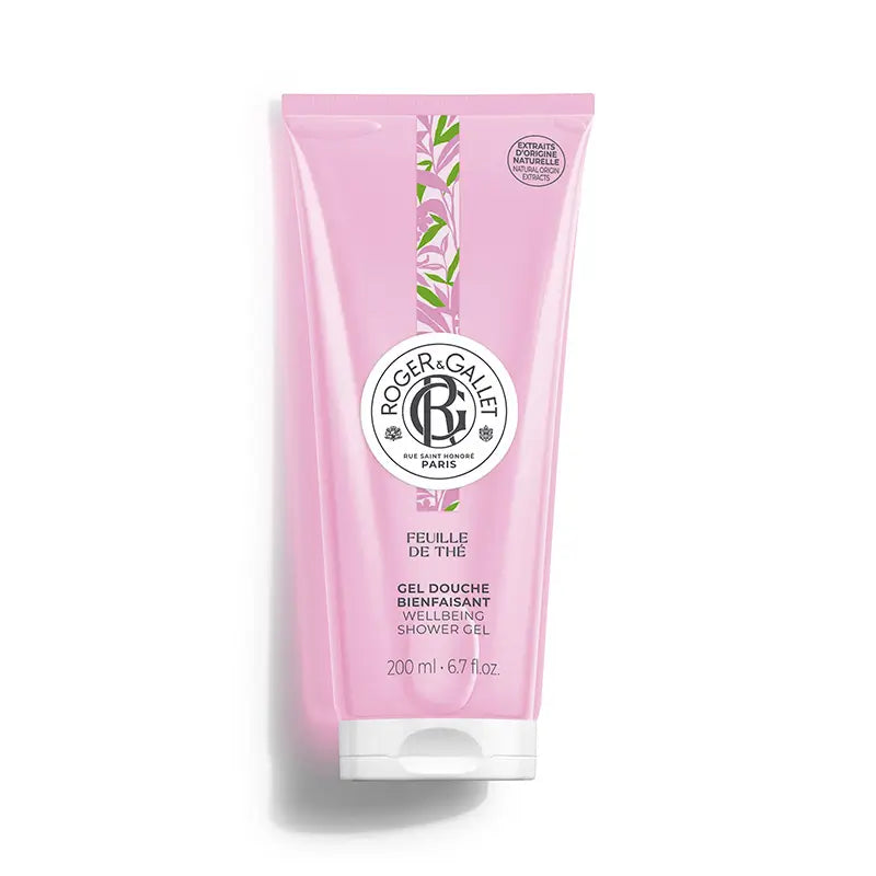 Roger & Gallet Feuille de Thé Wellness Shower Gel, 200ml