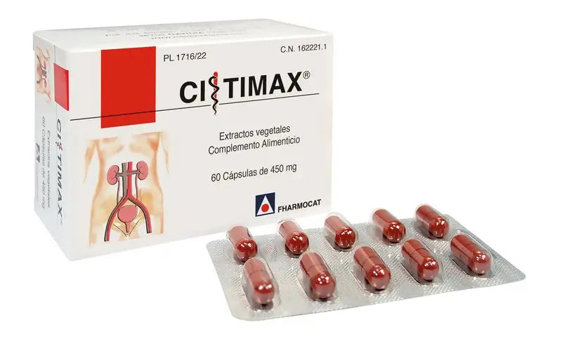 Fharmocat Cistimax 300 Mg, 60 Capsules