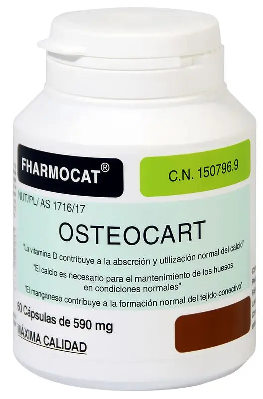 Fharmocat Osteocart, 60 Capsules Of 590 Mg