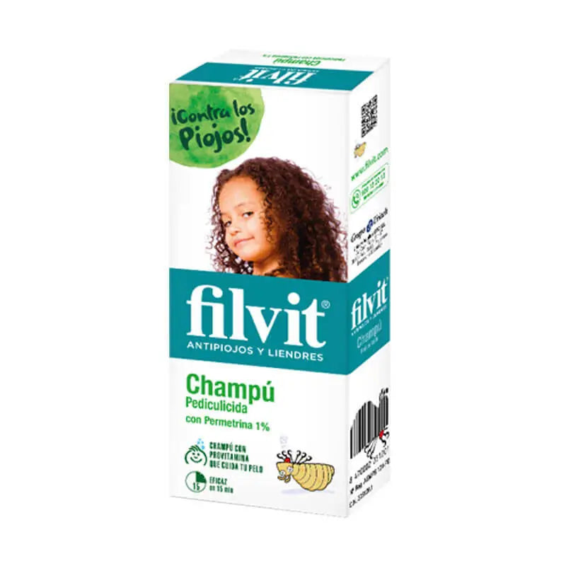 Filvit Anti-lice and Nits Pediculicide Shampoo 100 ml