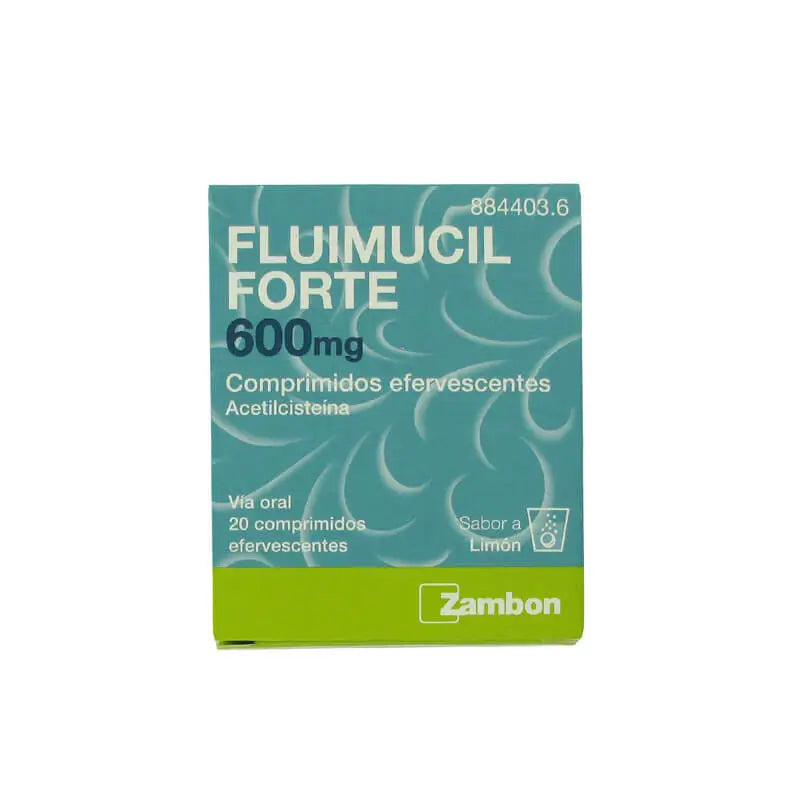 Zambon Fluimucil Forte 600 mg 20 tablets