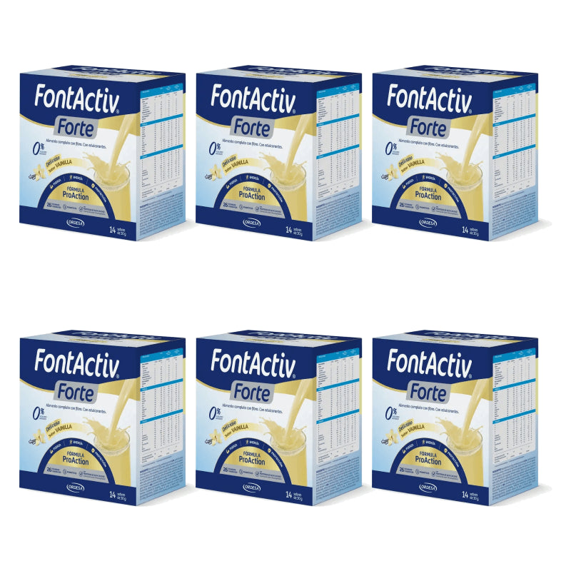 FontActiv Forte Vanille, 84 sachets de 30 g
