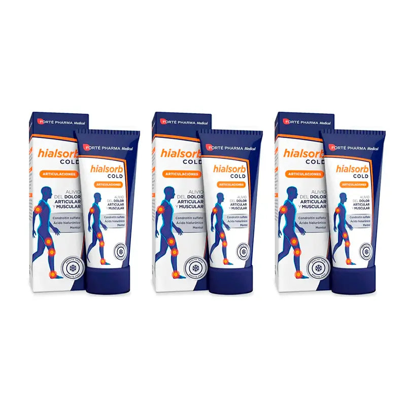 Forté Pharma Triplo Medical Hialsorb Cold, 3 x 100ml