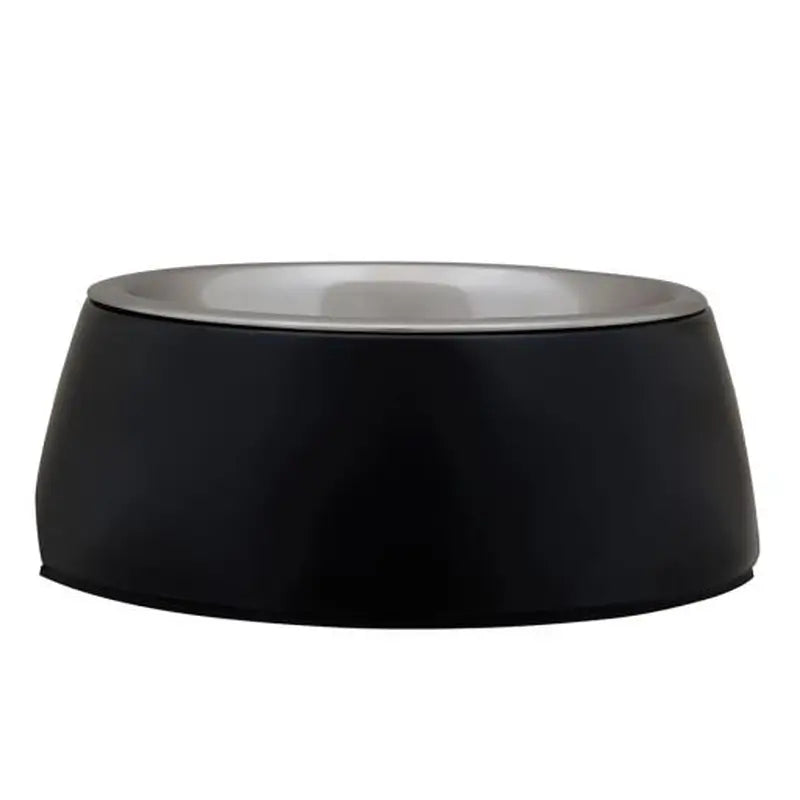 Freedog Bowl Stainless Steel Melamine Black L 19Cm, 520 ml