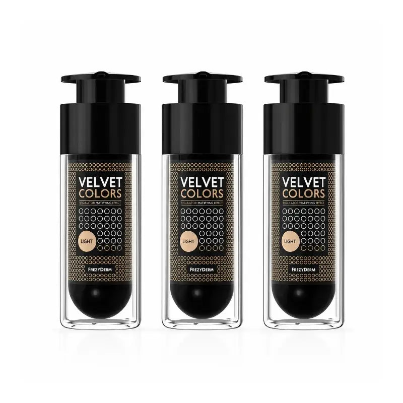 Frezyderm Velvet Colors Light Pack 3 x 30 Ml