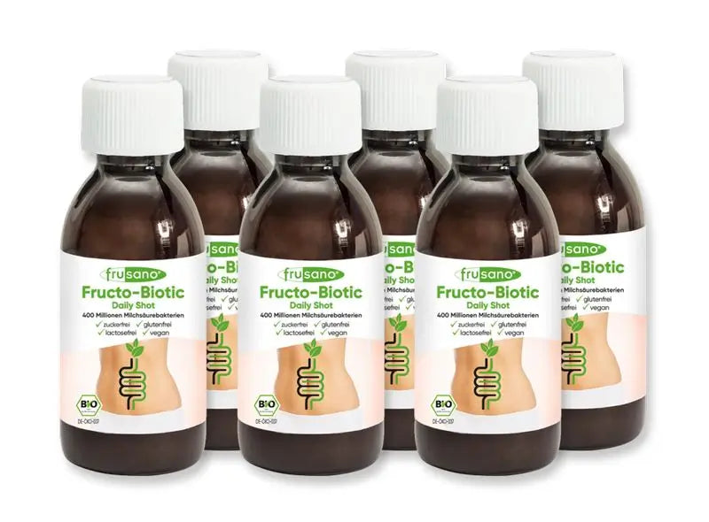 Frusano Fructo-Biotic Daily Shot Pack, 6 X 80 Ml