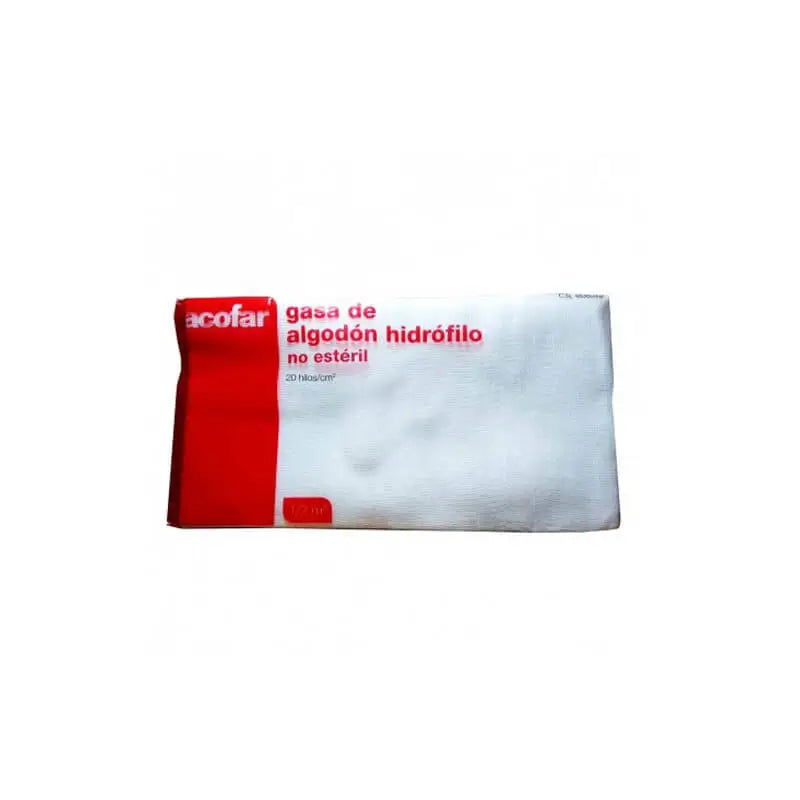 Acofar Non Sterile Hydrophilic Cotton Gauze 1/2 M