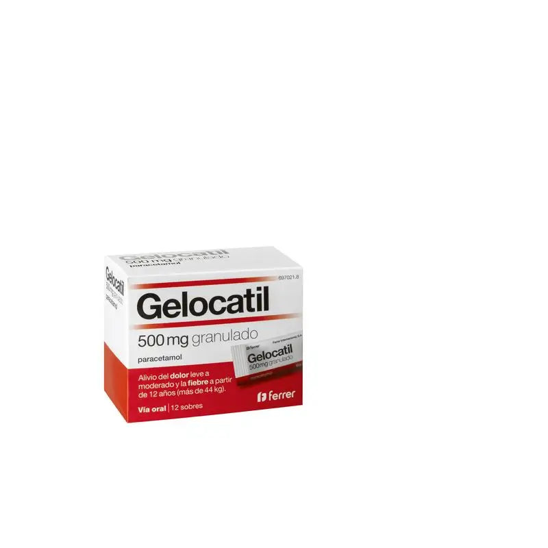 Gelocatil 500 mg Granulate 12 sachets
