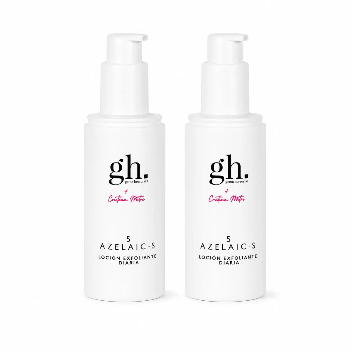 Gema Herrerías Pack 5 Azelaic-S Cristina Mitre Lotion exfoliante quotidienne, 2 x 150 Ml
