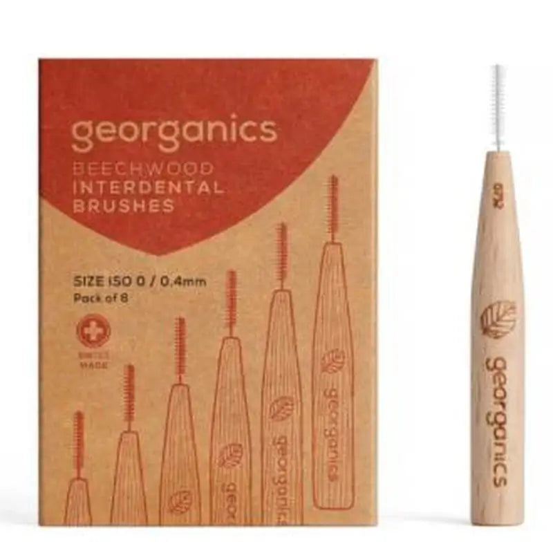 Georganics Interdental Brush Beech Wood 0