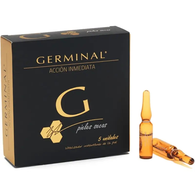 Germinal Action Immédiate Peau Sèche 5 Ampoules