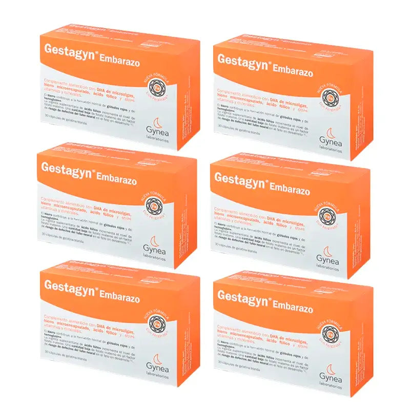 Gestagyn Grossesse, Pack 6 x 30 Capsules