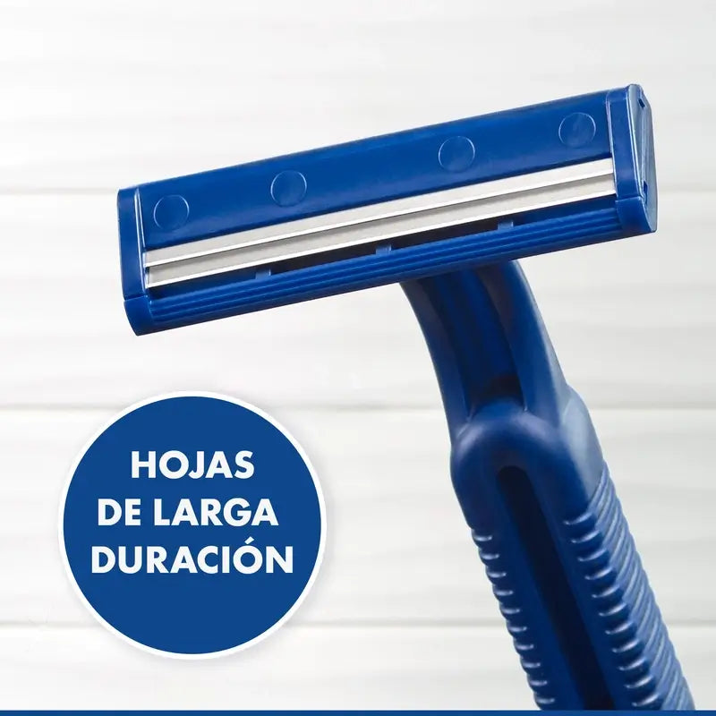 Gillette Blueii Rasoirs jetables pour hommes, 20 pcs.