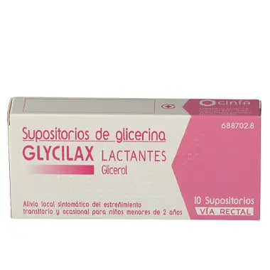 Glycilax Infant, 10 Glycerine Suppositories