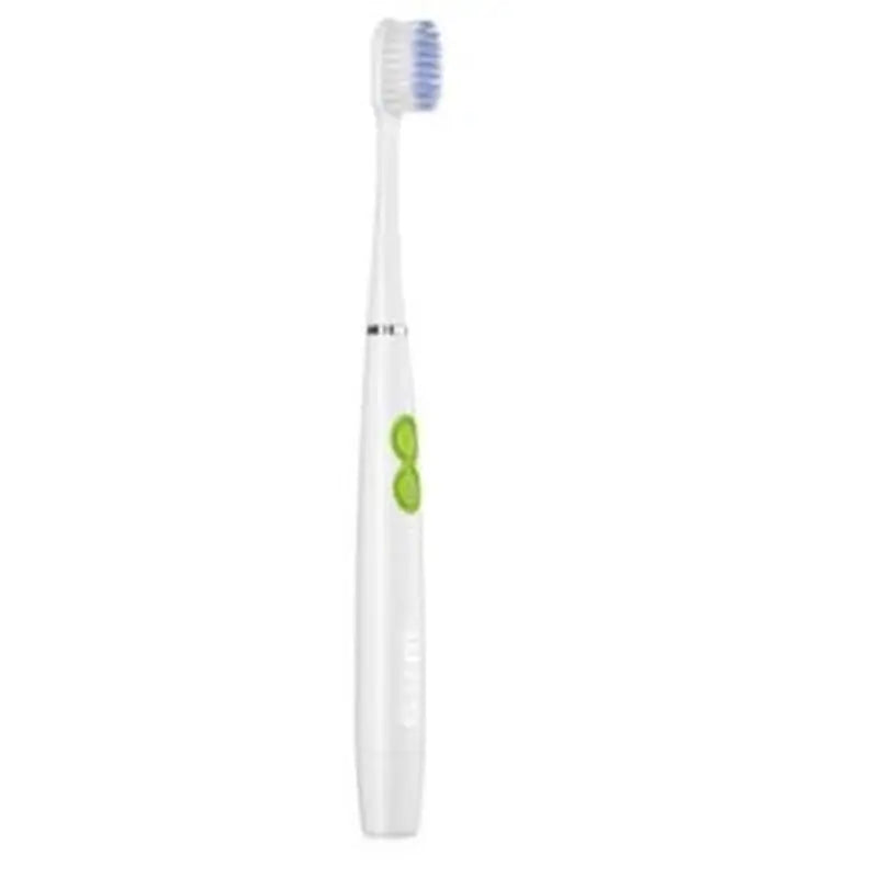 Gum Elec Sonic Daily Brush White Batteries 1Un