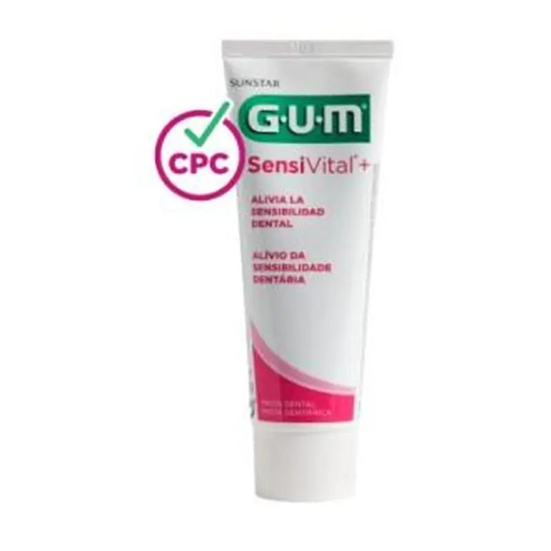 Gum Sensivital+ Fluoride Toothpaste 75Ml