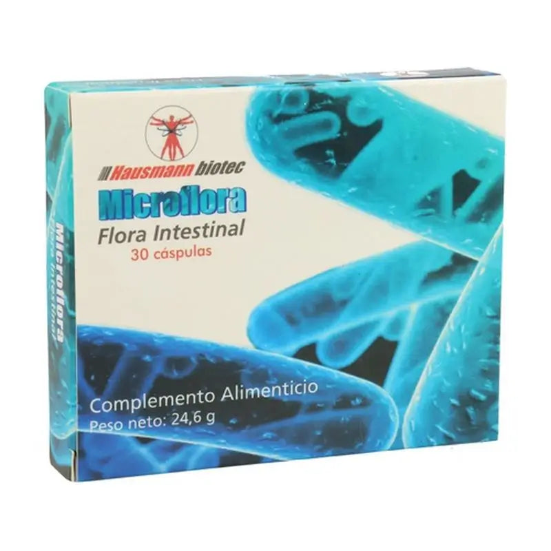 Hausmann B Microflora , 30 cápsulas