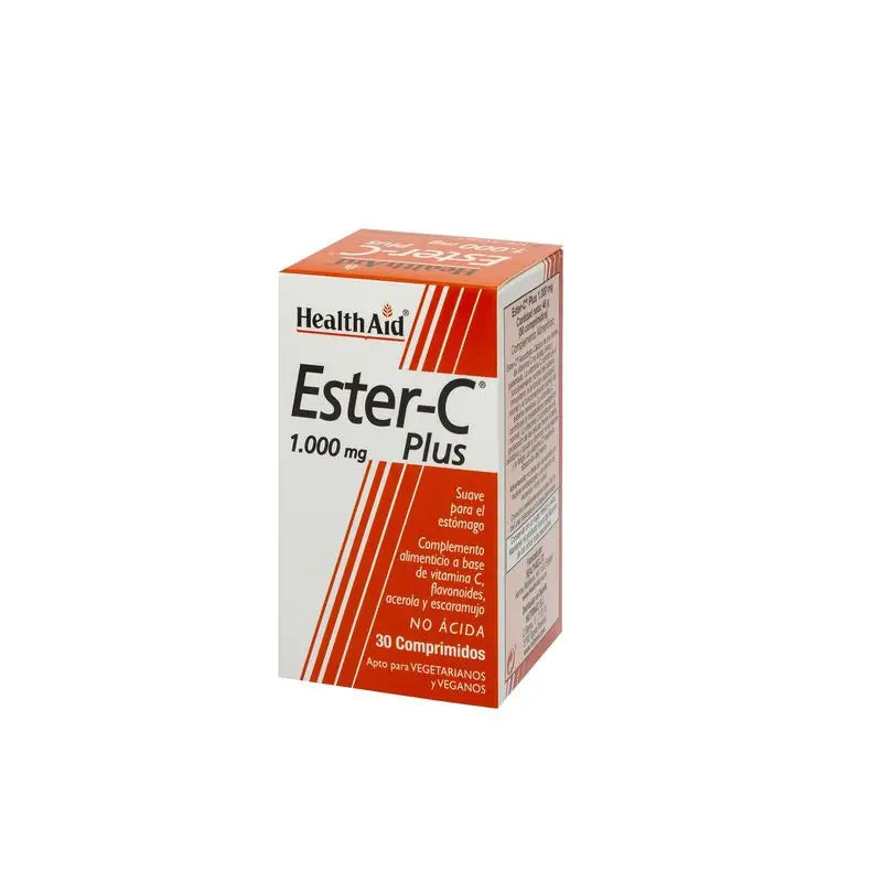 Health Aid Ester C Plus 1000 Mg , 30 tablets