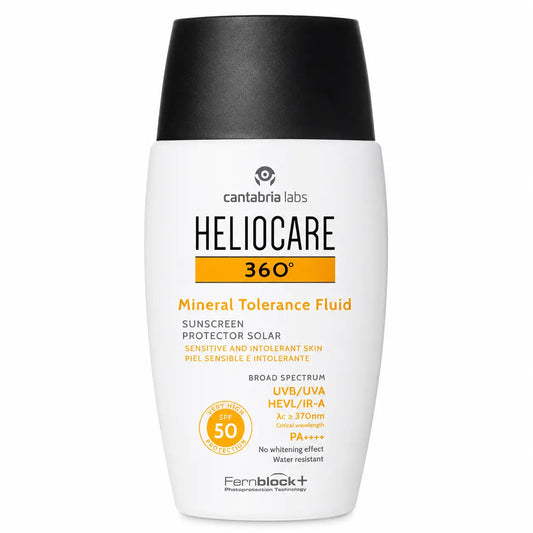Heliocare 360º Mineral Tolerance Fluid Spf50 50 Ml