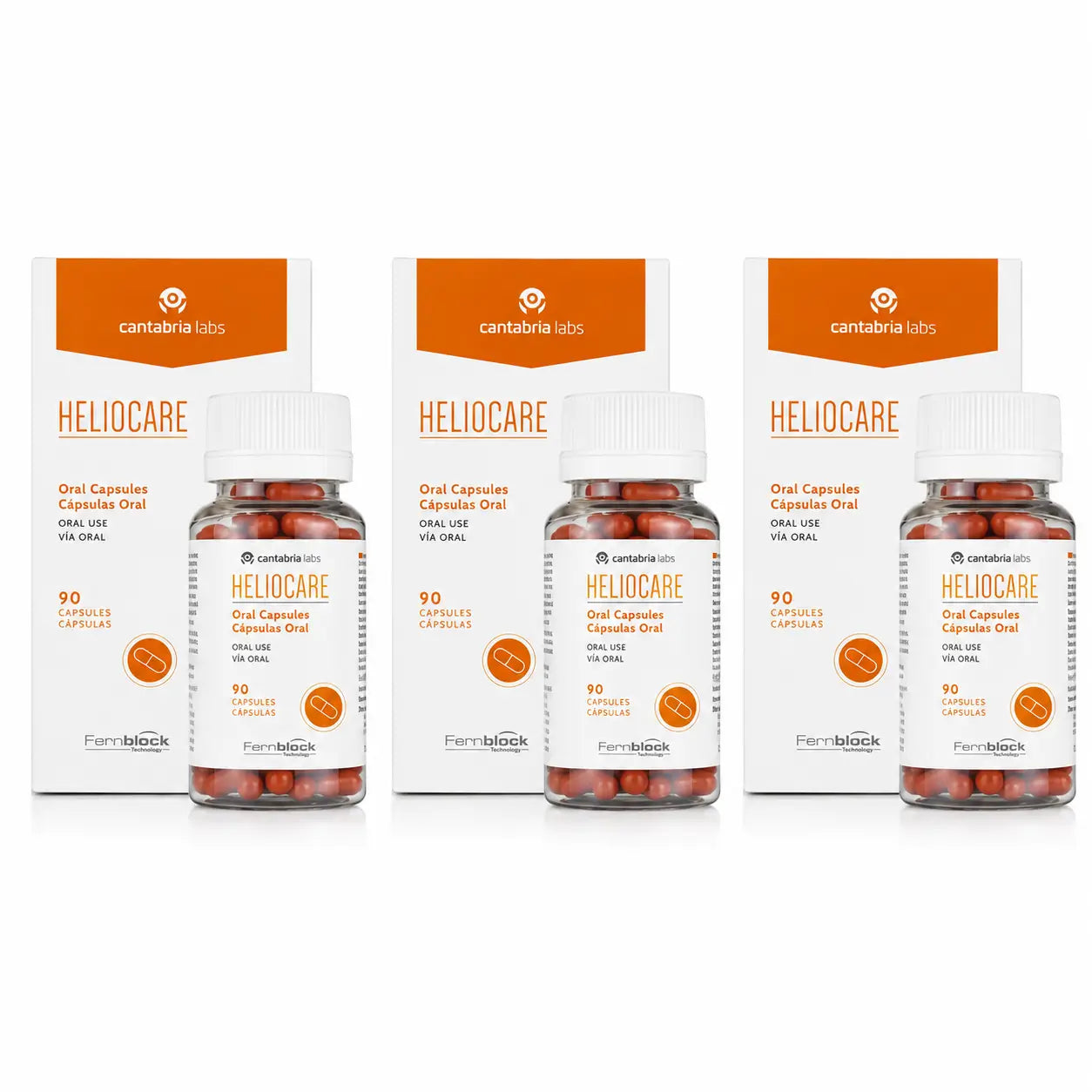 Heliocare Oral 90 Capsules 3-pack