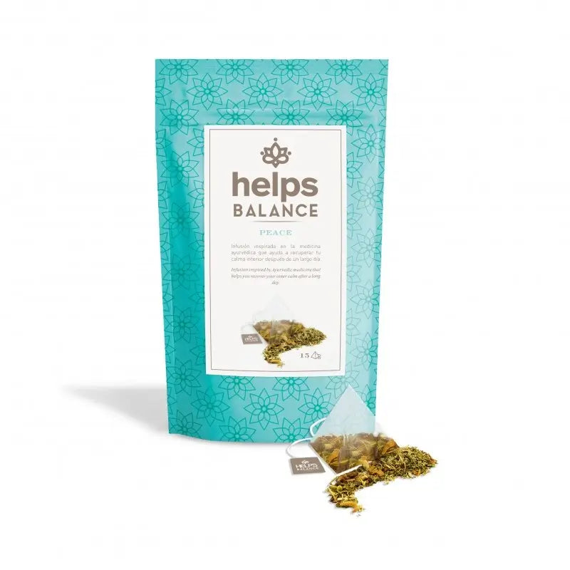 Aide à l'équilibre Ayurvedic Peace Relaxing Bag , 15 infusions pyramidales