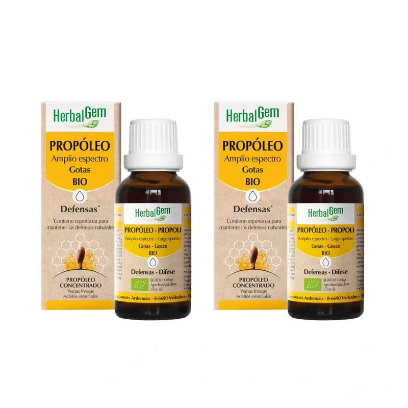 Herbalgem Propoleo à large spectre, 2X50 Ml