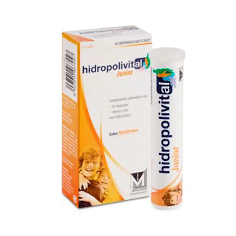 Hidropolivital Junior Food Supplement 40 Chewable Tablets