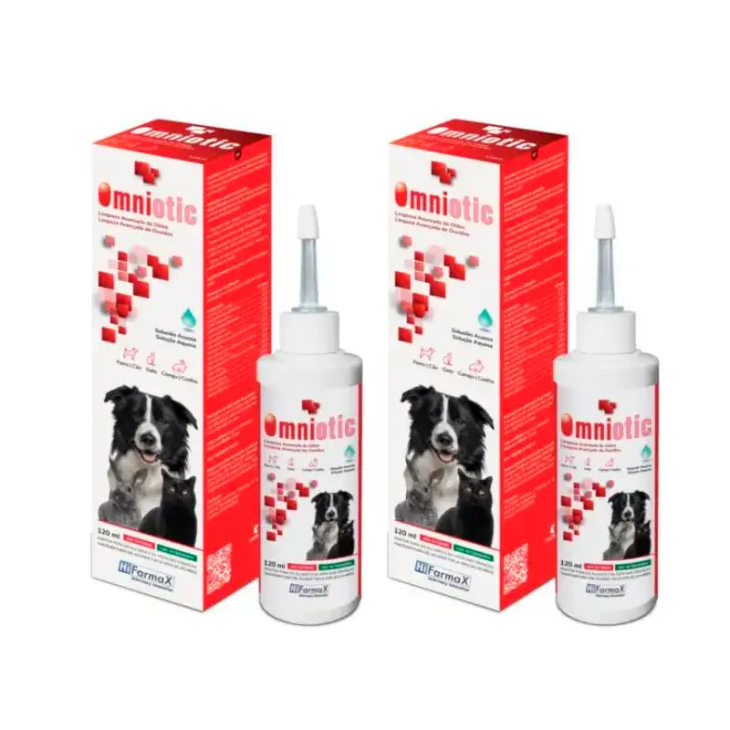 Omniotic Cleansing Solution, Pack 2 x 120 ml