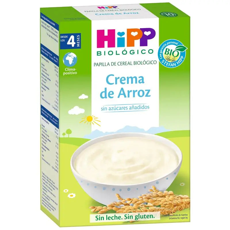 Hipp Organic Gluten Free Rice Cream, 200 G