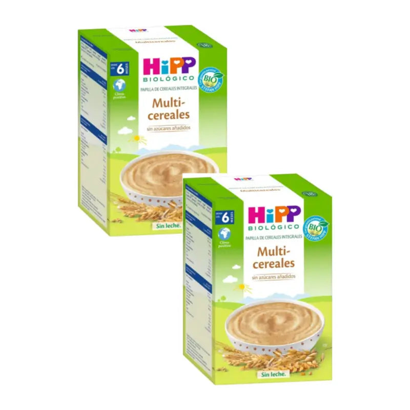 Hipp Multicéréales Bio, lot de 2 x 400 g