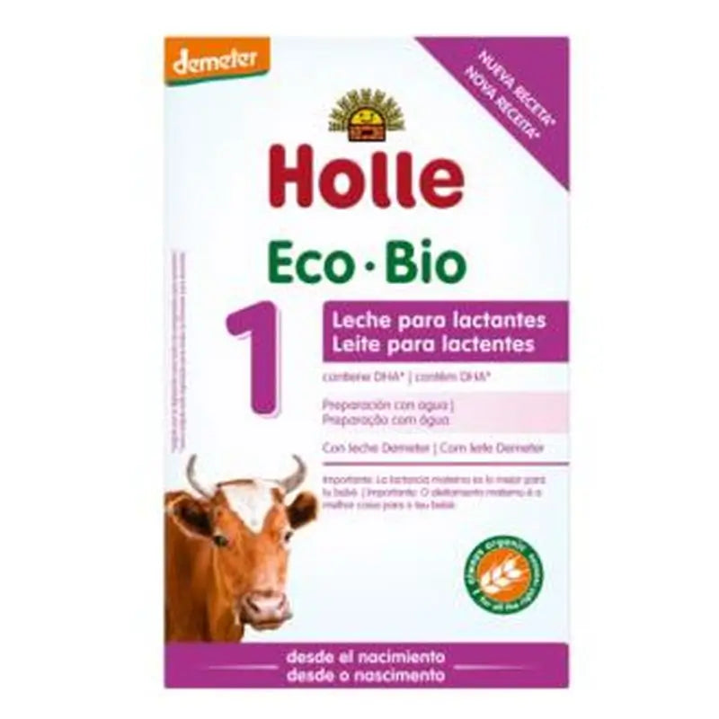 Holle Milk for Infants 1 Cow 400Gr. Demeter