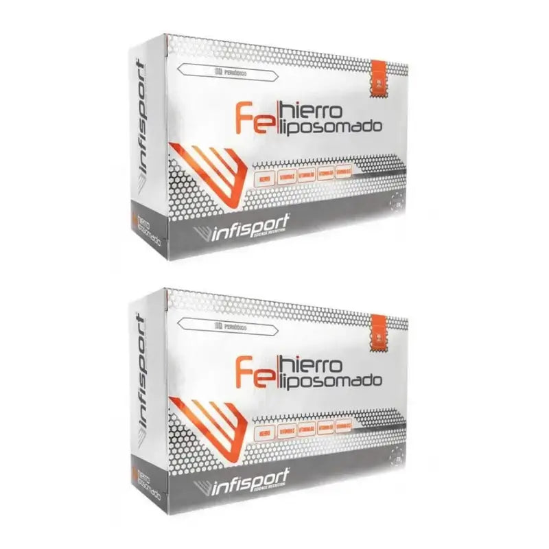 Infisport Fe Iron Fer Liposomal 590 Mg, 2X60 Capsules